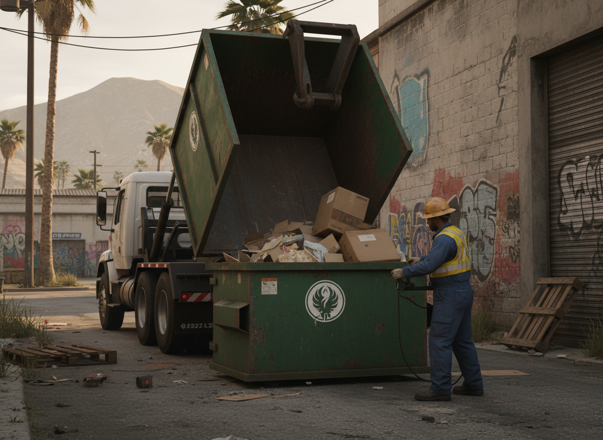 Commercial Dumpster Rental in San Andreas