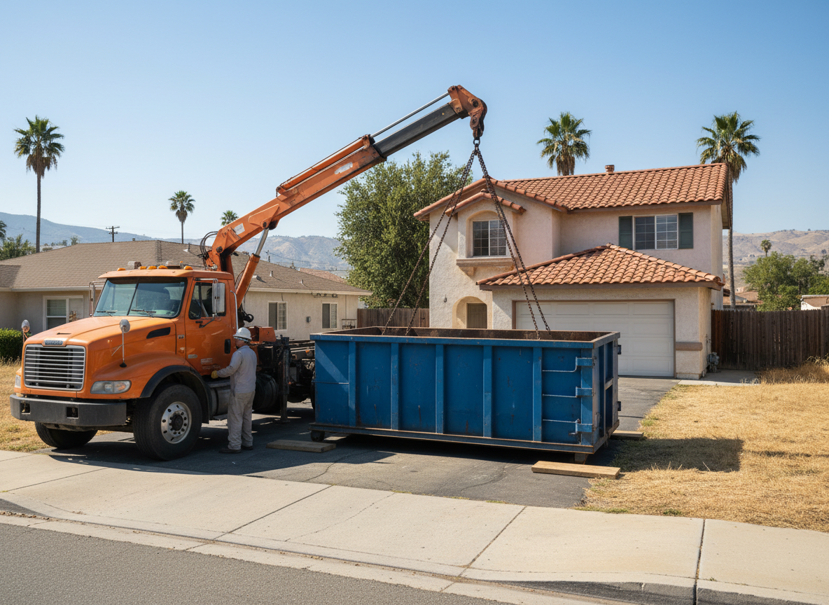 Residential Dumpster Rental in San Andreas