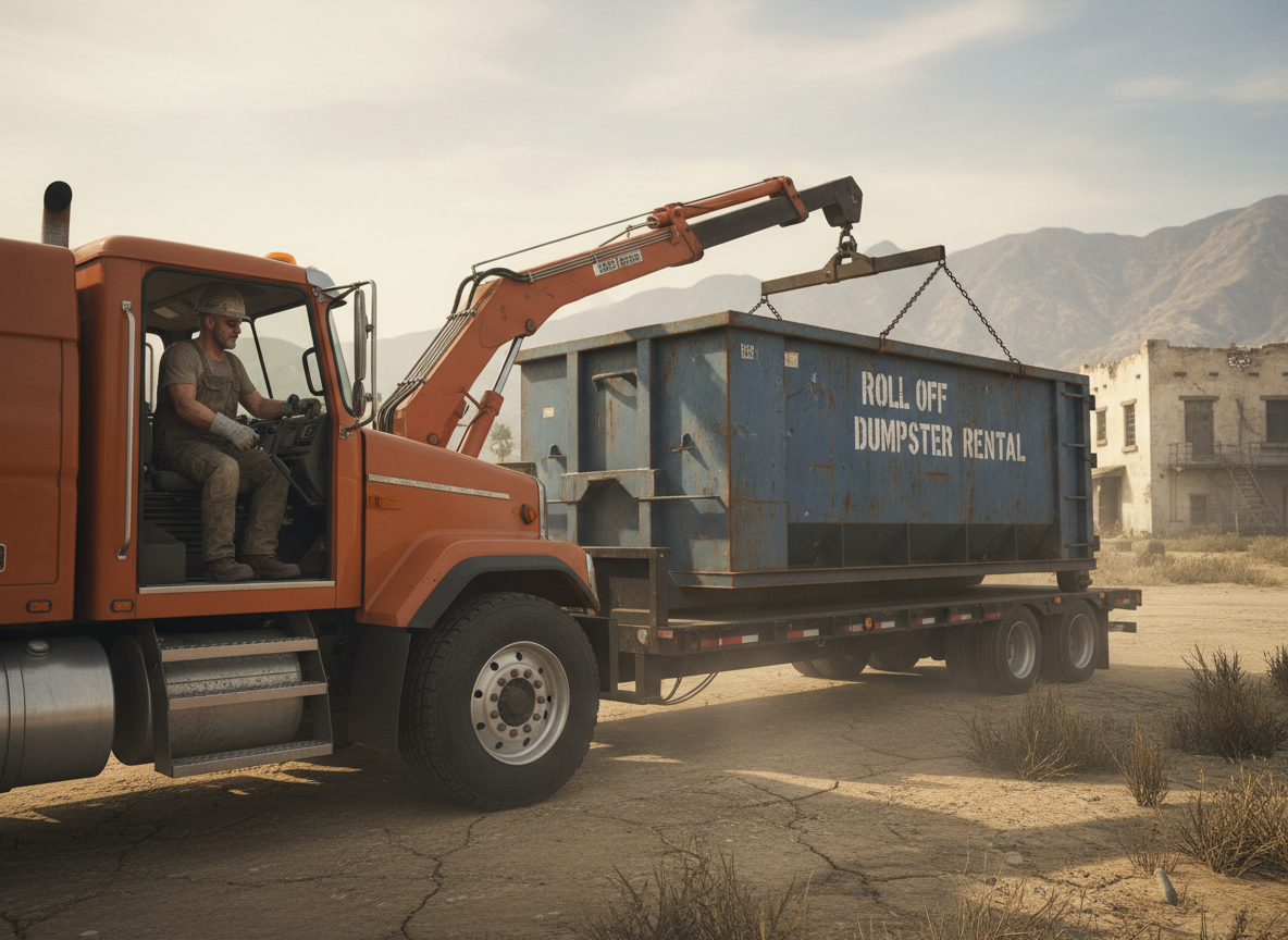 Roll Off Dumpster Rental in San Andreas